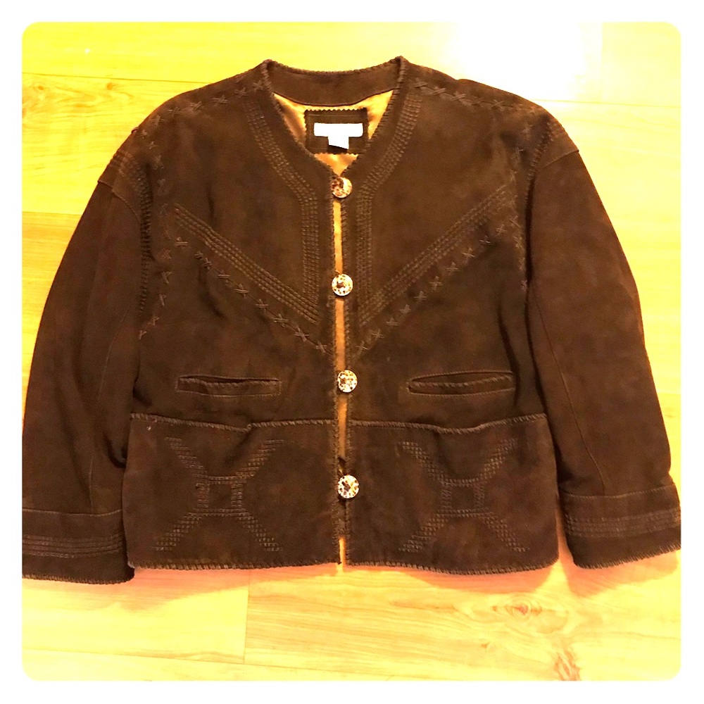 Vintage Livingston Williams Leather Jacket Size 2